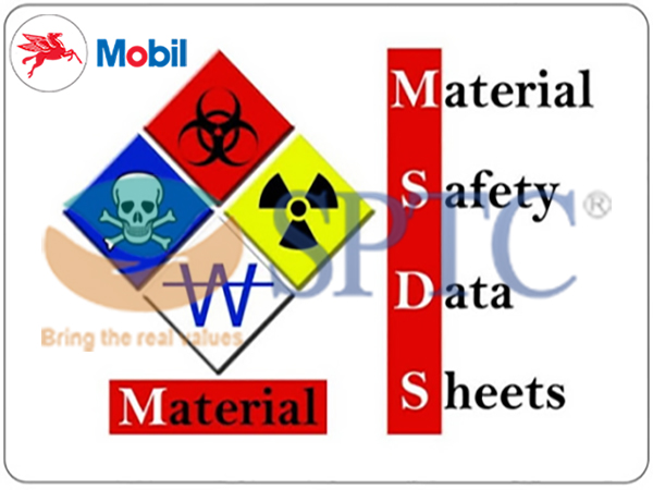 Bảng chỉ dẫn an toàn (MSDS) dầu nhớt Mobil Bảng chỉ dẫn an toàn (MSDS) dầu nhớt Mobil