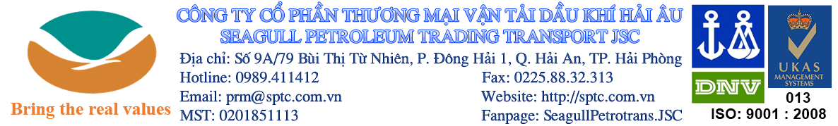 Công ty CP Thương mại Vận tải Dầu khí Hải Âu
